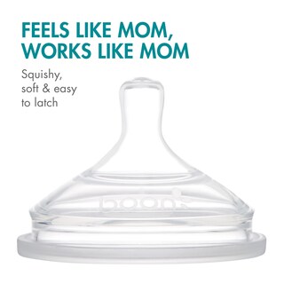 Foto 5 | Bolsa De Silicona Reutilizable Para Biberones Boon Nursh, 240 Ml, 3-6 M - Venta Internacional.