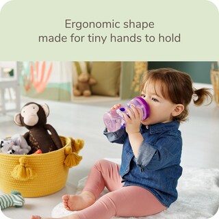 Foto 6 | Boquilla Dura Sippy Cup Nuk Hide 'n Seek Con Caño Que Cambia De Color Paquete De 2 - Venta Internacional.