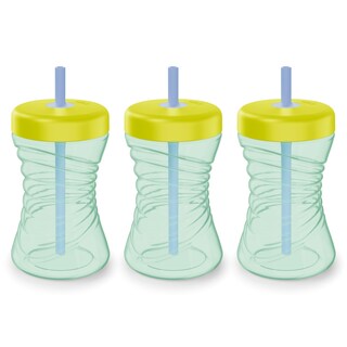 Foto 1 | Pajitas Sippy Cup Nuk Fun Grip Paquete De 3 Para Niños Pequeños A Partir De 8 Meses - Venta Internacional.