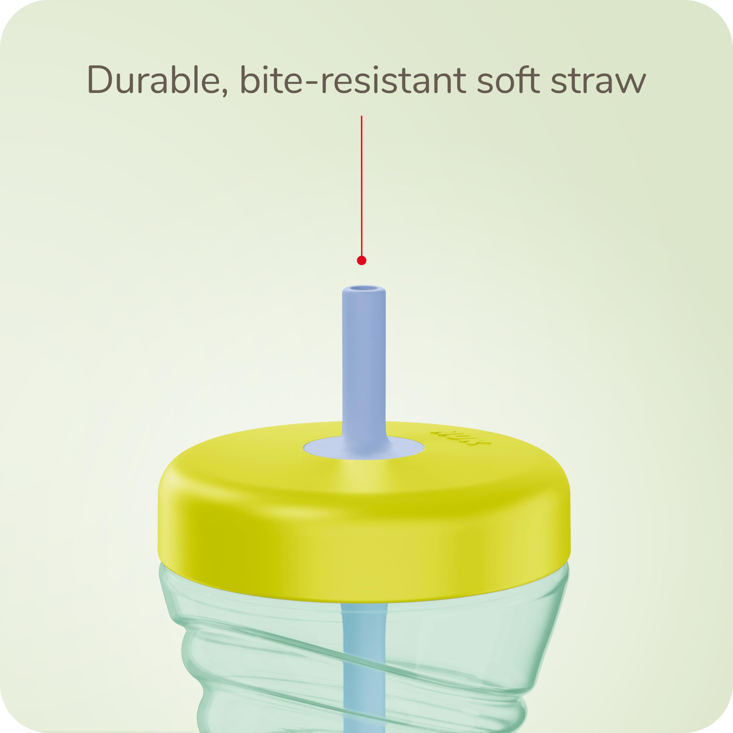 Foto 4 pulgar | Pajitas Sippy Cup Nuk Fun Grip  Paquete De 3 Para Niños Pequeños A Partir De 8 Meses - Venta Internacional.