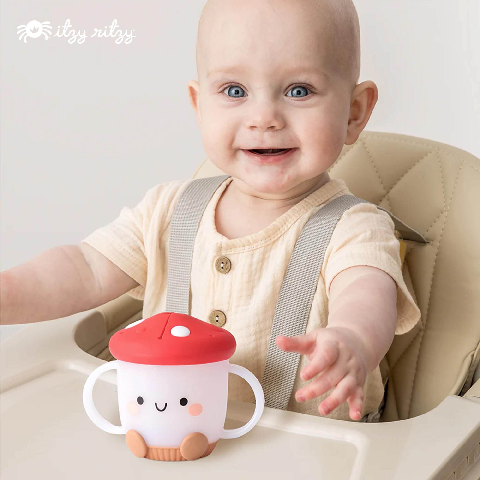 Foto 7 | Taza Para Aperitivos Itzy Ritzy Para Niños Pequeños, A Prueba De Derrames, 360 Ml, Con Tapa De Silicona - Venta