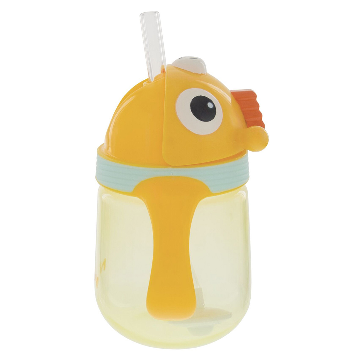 Foto 3 | Vaso Entrenador Para Bebé Con Popote De Silicón Jirafa 8 Onzas Nuby10860ji