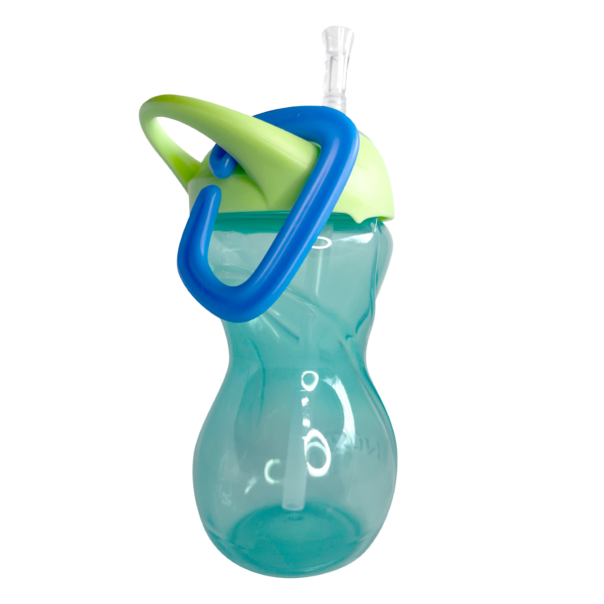 Foto 2 pulgar | Vaso Entrenador Para Bebé Con Popote De Silicón Verde 10 Onzas Nuby10839vd