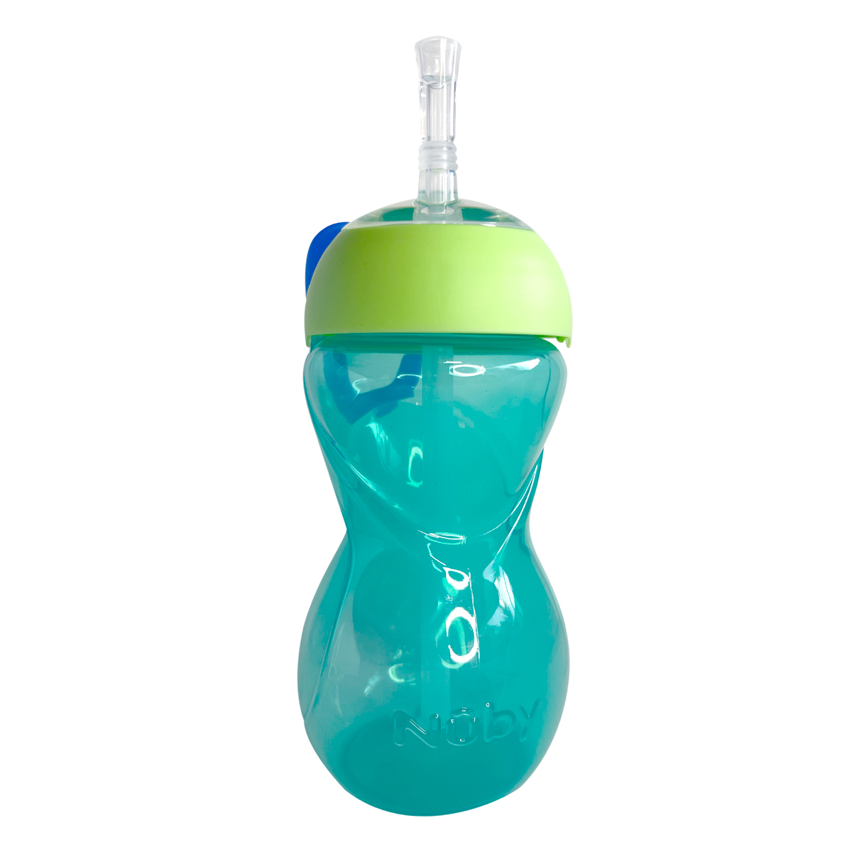Foto 3 pulgar | Vaso Entrenador Para Bebé Con Popote De Silicón Verde 10 Onzas Nuby10839vd