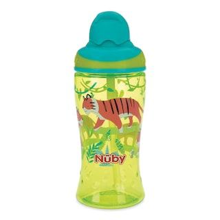 Foto 1 | Vaso Entrenador Para Bebé Con Popote Suave Verde 12 Onzas Nuby1288v