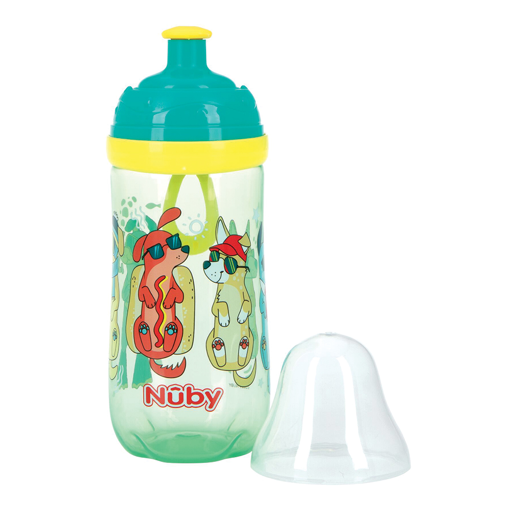 Foto 1 | Vaso Entrenador Para Bebé Antiderrames Perros 12 Onzas Nuby10268pe