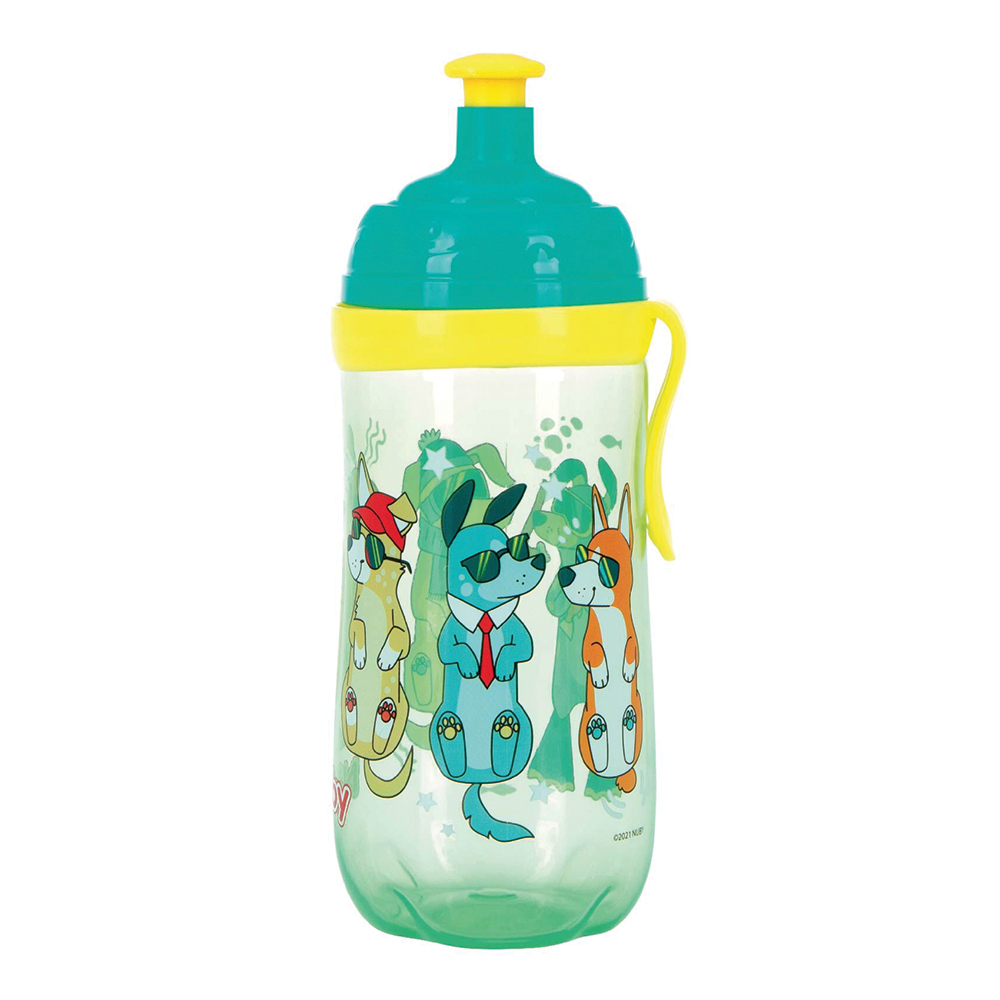 Foto 3 pulgar | Vaso Entrenador Para Bebé Antiderrames Perros 12 Onzas Nuby10268pe