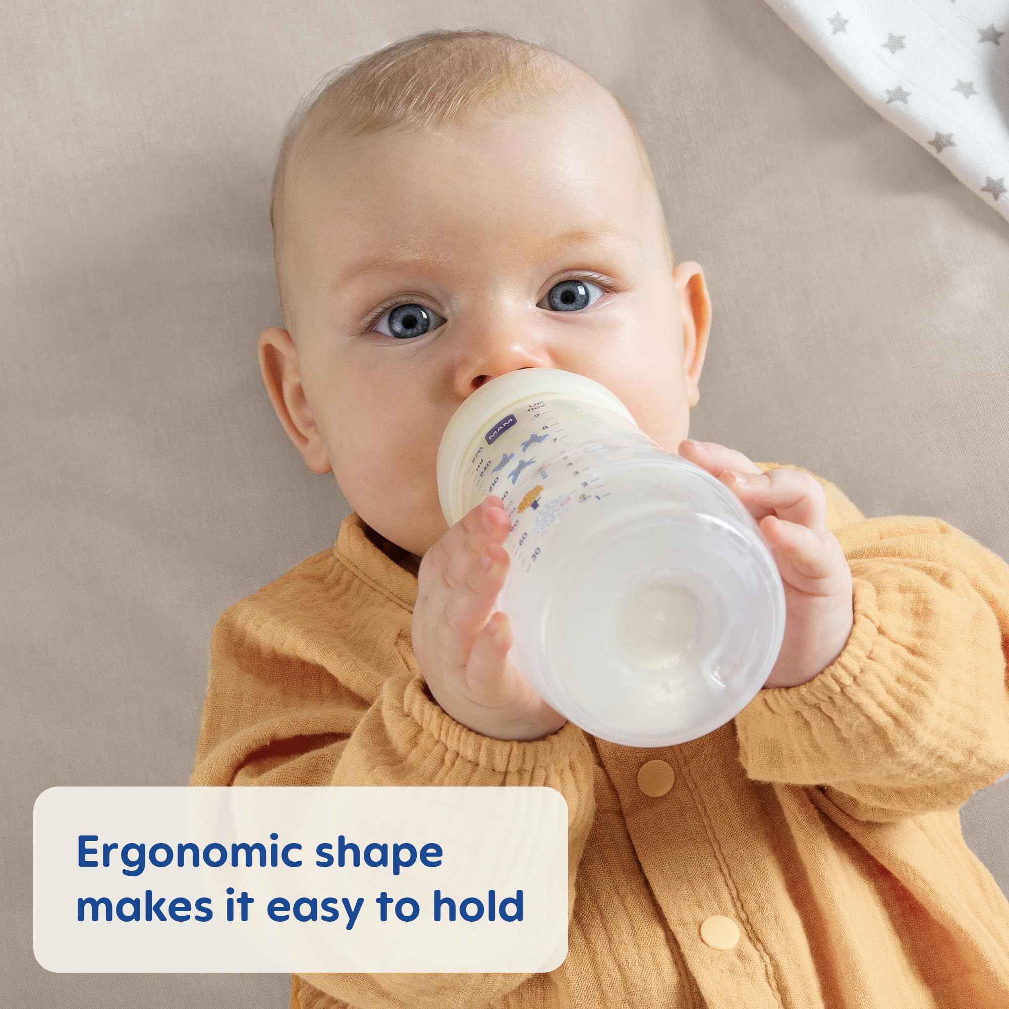 Foto 4 pulgar | Biberones Mam Easy Active 330 Ml Fast Flow Para Más De 4 Meses  Paquete De 2 - Venta Internacional.