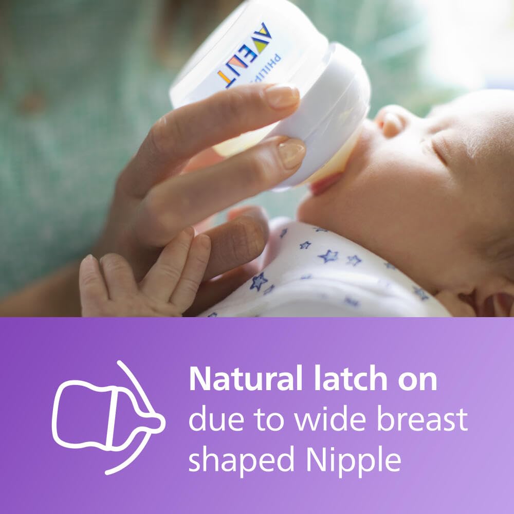 Foto 3 pulgar | Biberones Avent Philips Natural De 60 Ml  Paquete De 2 Con Boquilla First Flow - Venta Internacional.