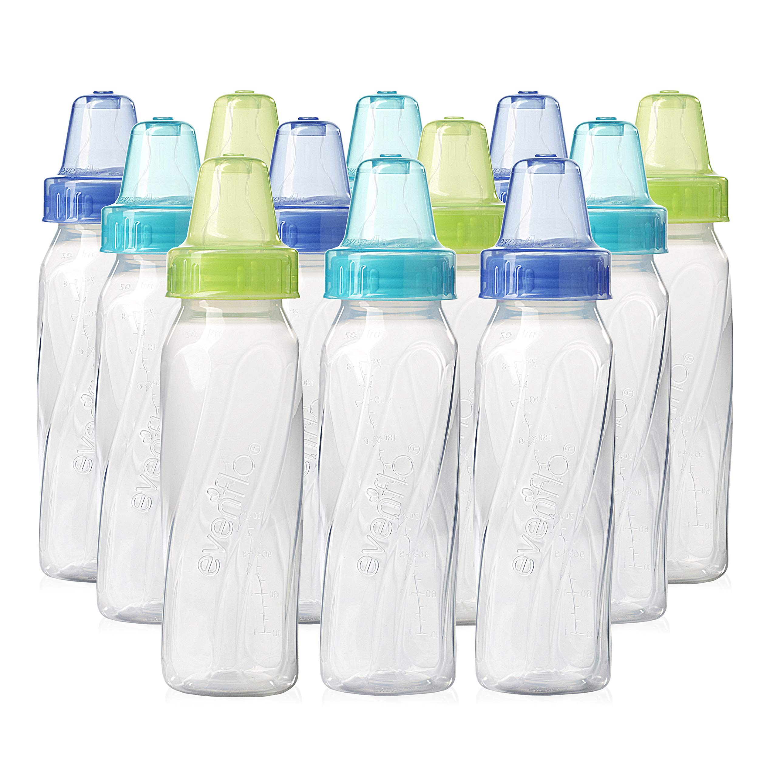 Biberones Evenflo Feeding Classic De Plástico Transparente  240 Ml (paquete De 12) - Venta Internacional.