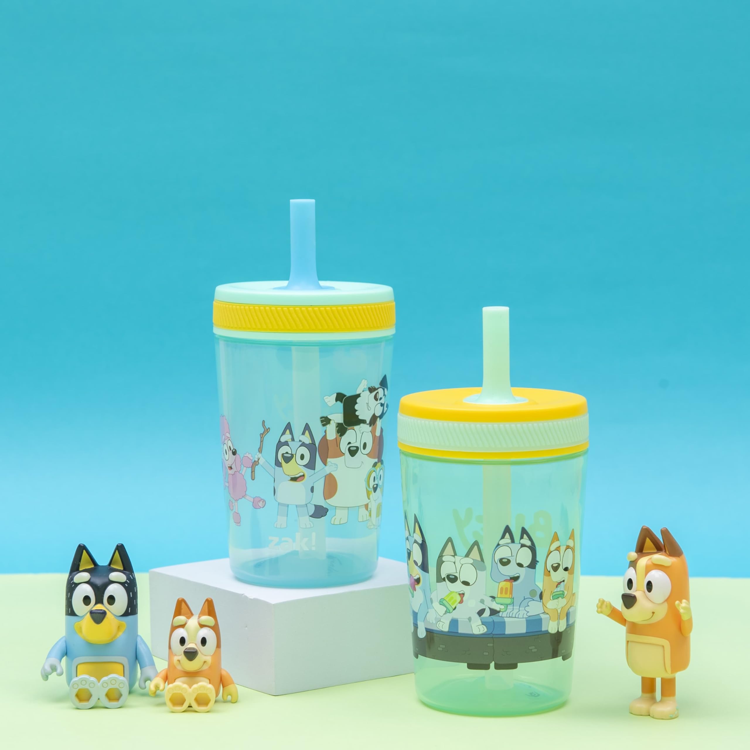 Foto 3 pulgar | Vaso Zak Designs Bluey Kelso  450 Ml  Paquete De 2 Unidades Para Niños - Venta Internacional.