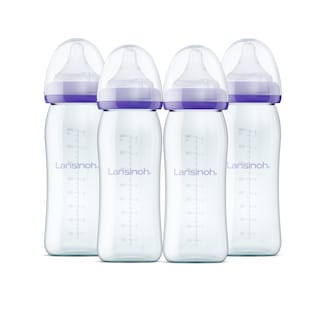 Foto 1 | Biberones Lansinoh De Vidrio Anticólico De 240 Ml Paquete De 4 Con Tetinas - Venta Internacional.