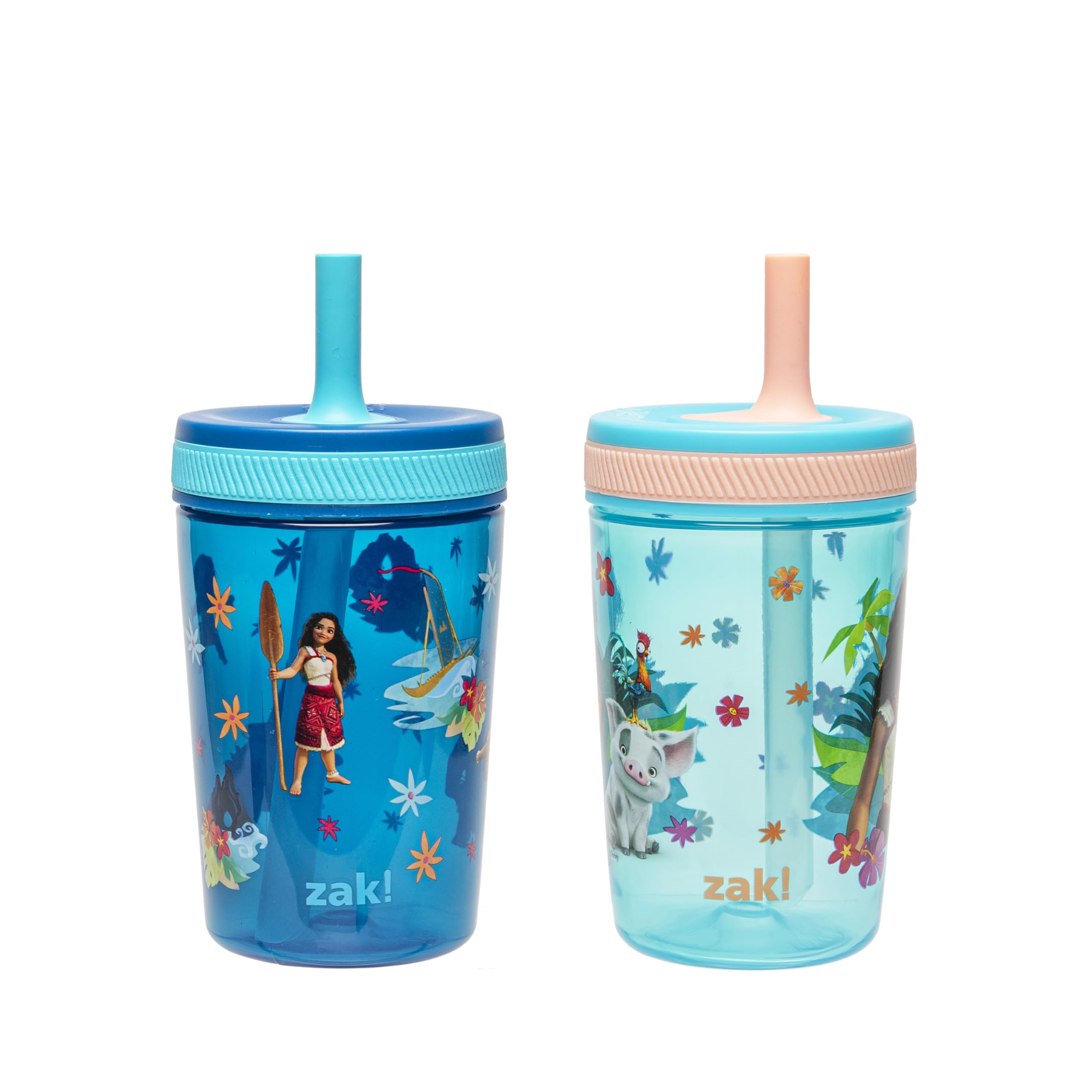 Foto 2 pulgar | Vaso Zak Designs Disney Moana 2 Kelso  450 Ml  Paquete De 2 - Venta Internacional.