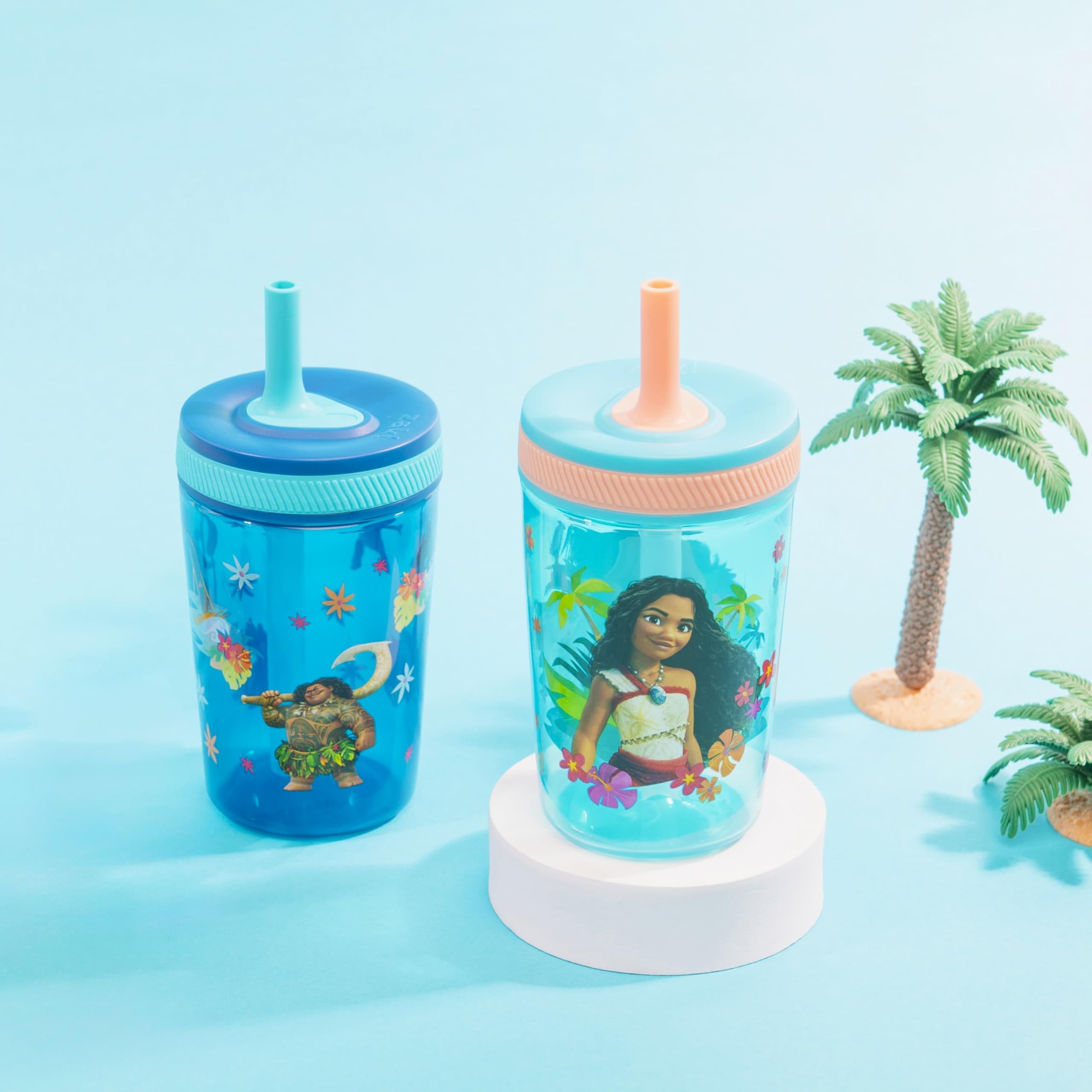 Foto 3 pulgar | Vaso Zak Designs Disney Moana 2 Kelso  450 Ml  Paquete De 2 - Venta Internacional.