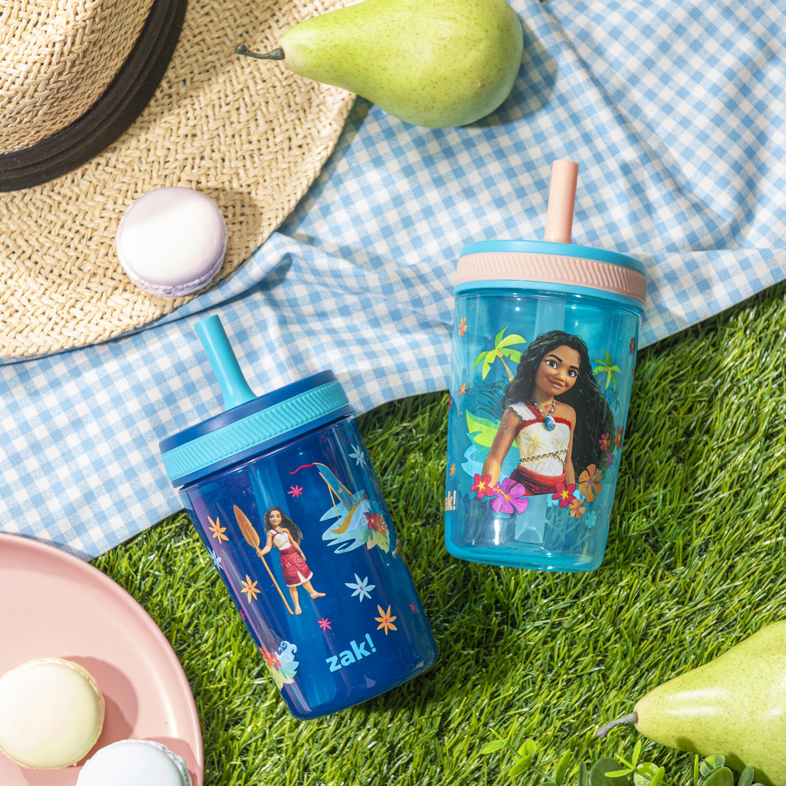 Foto 4 pulgar | Vaso Zak Designs Disney Moana 2 Kelso  450 Ml  Paquete De 2 - Venta Internacional.