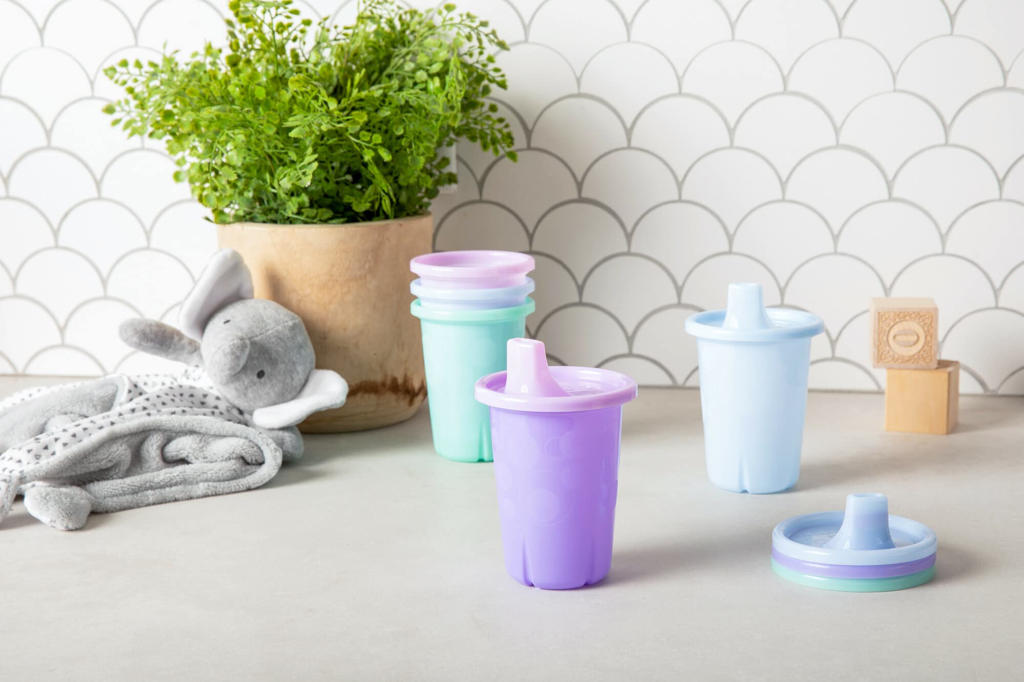 Foto 3 pulgar | Vasos Para Sorber The First Years Take & Toss  300 Ml  Paquete De 20 - Venta Internacional.