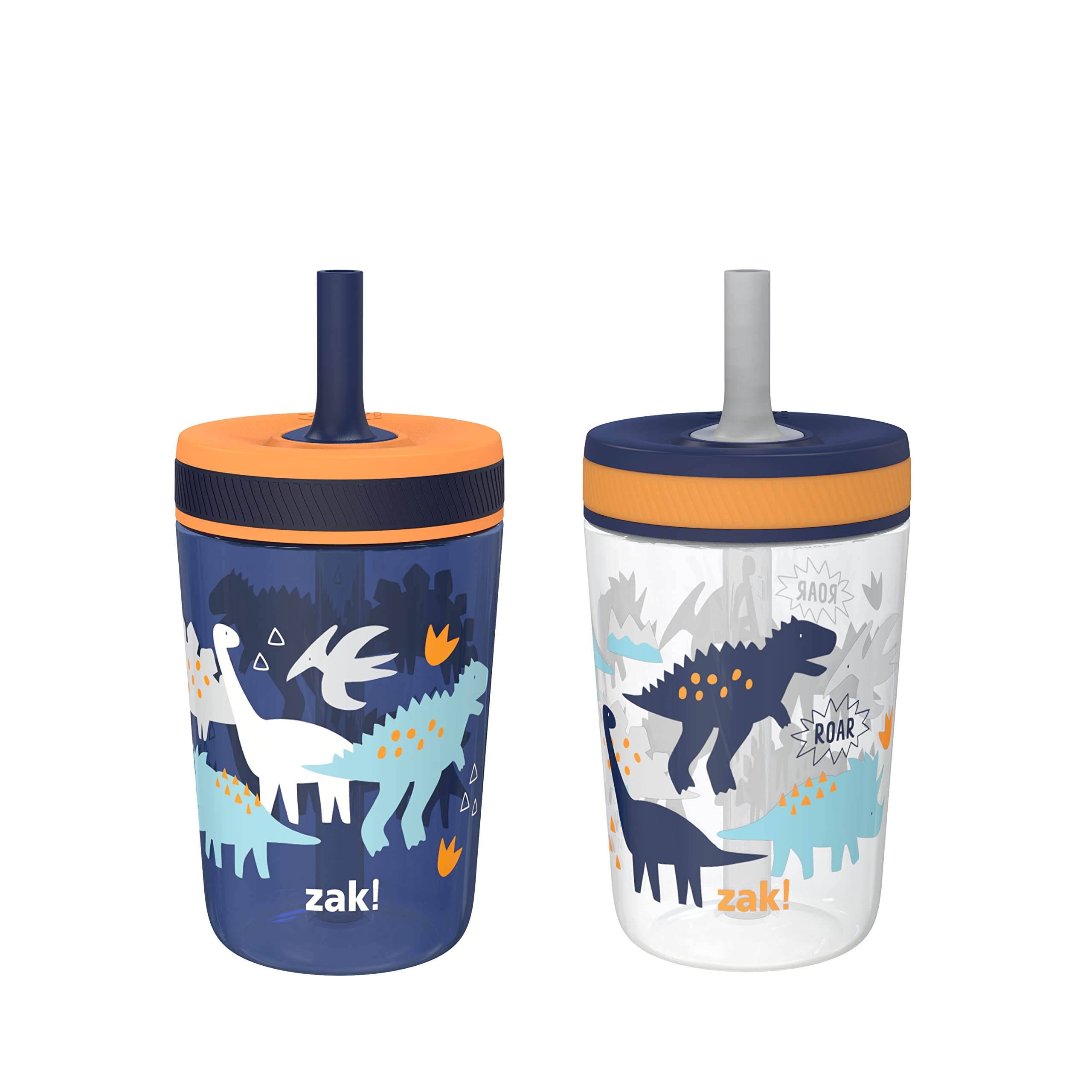 Foto 2 pulgar | Vaso Zak Designs Kelso Toddler  450 Ml  Paquete De 2 Unidades  Dinoroar - Venta Internacional.
