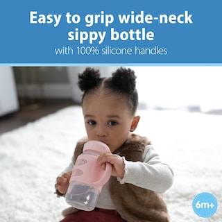Foto 2 | Botella Sippy Spout Dr. Brown's Milestones 270 Ml 6 M+ Paquete De 2 - Venta Internacional.