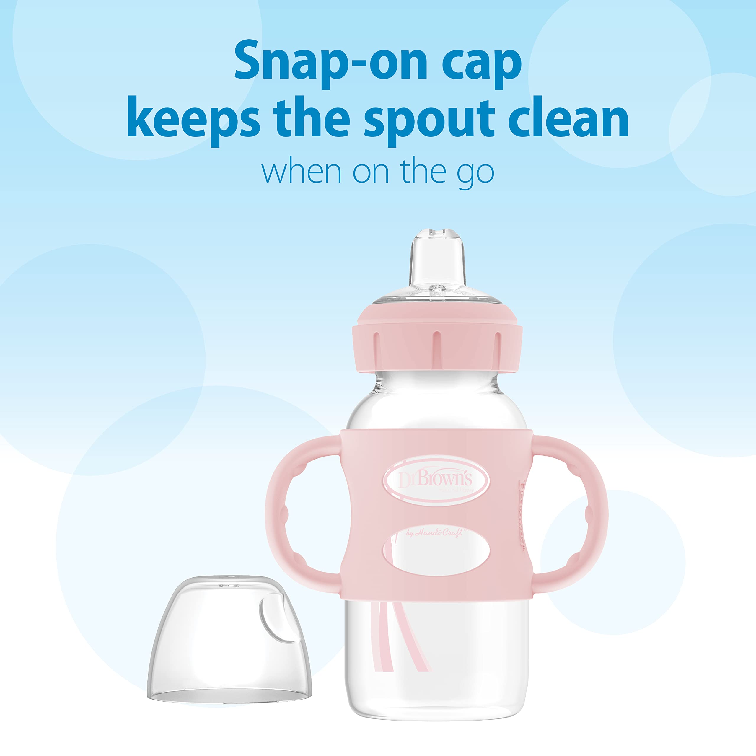 Foto 5 pulgar | Botella Sippy Spout Dr. Brown's Milestones  270 Ml  6 M+  Paquete De 2 - Venta Internacional.
