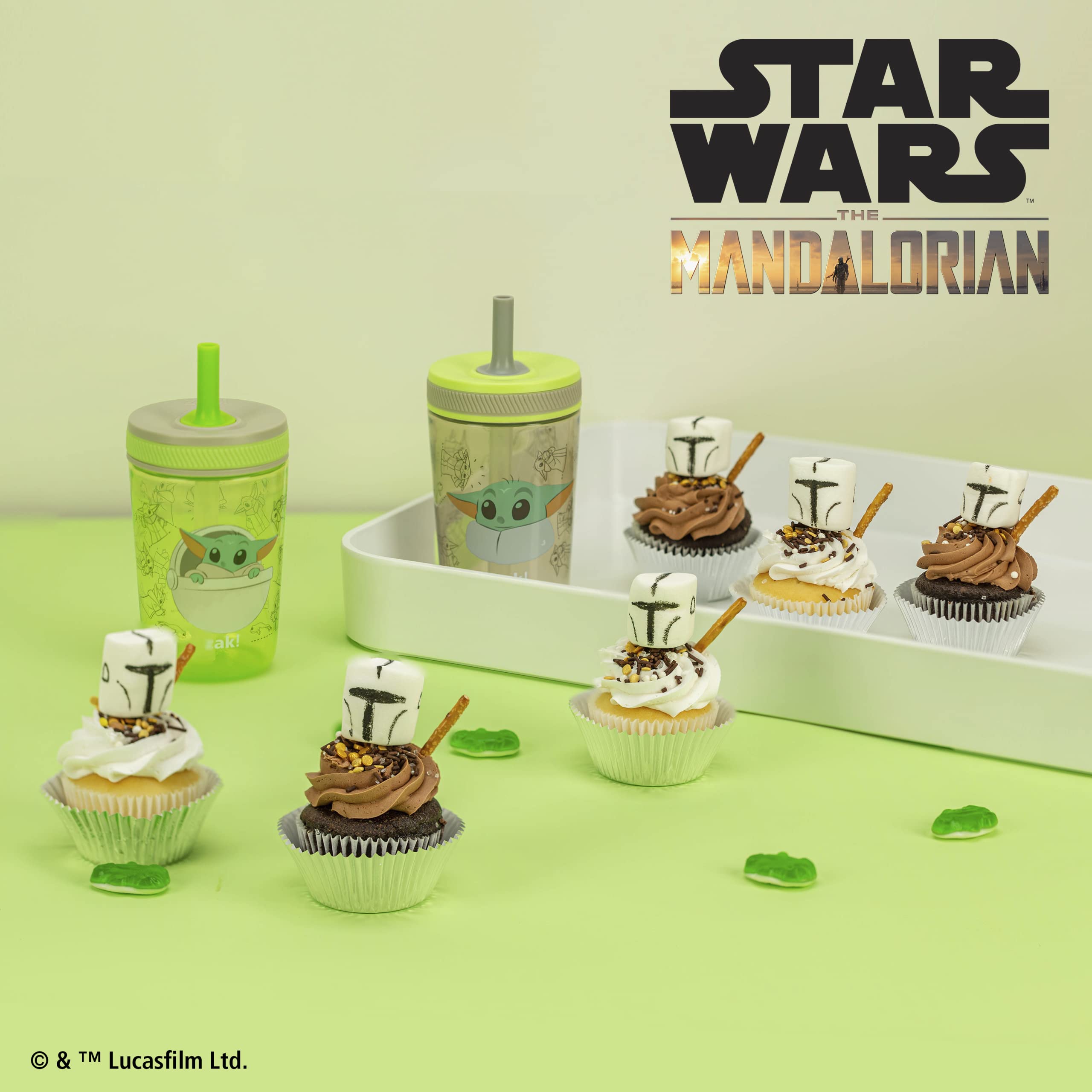 Foto 3 | Juego De Vasos Kelso De Zak Designs  450 Ml  2 Unidades  A Prueba De Fugas Para Niños - Venta Internacional.