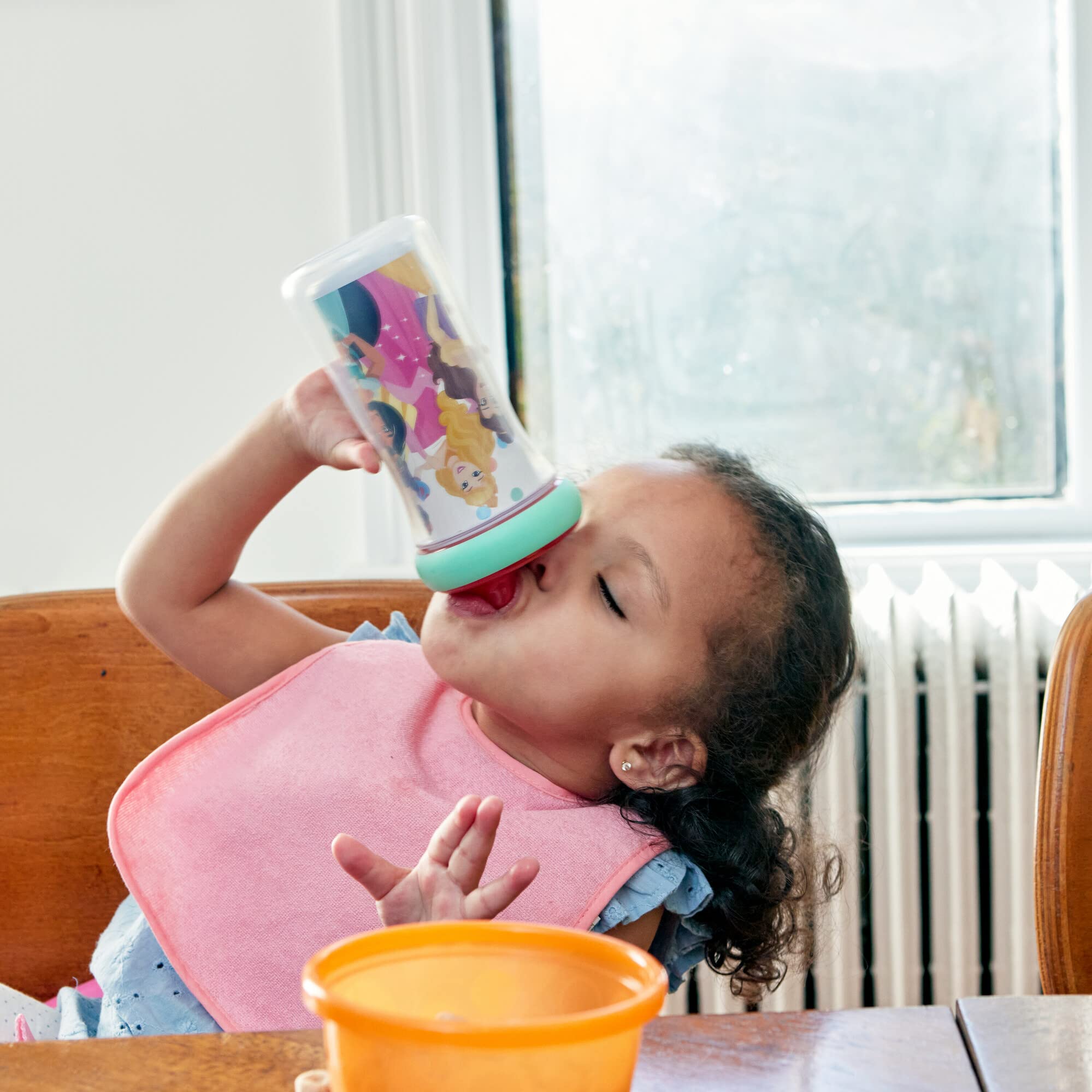 Foto 4 pulgar | Vasos Para Sorber The First Years Disney Princess  270 Ml  Paquete De 2 - Venta Internacional.