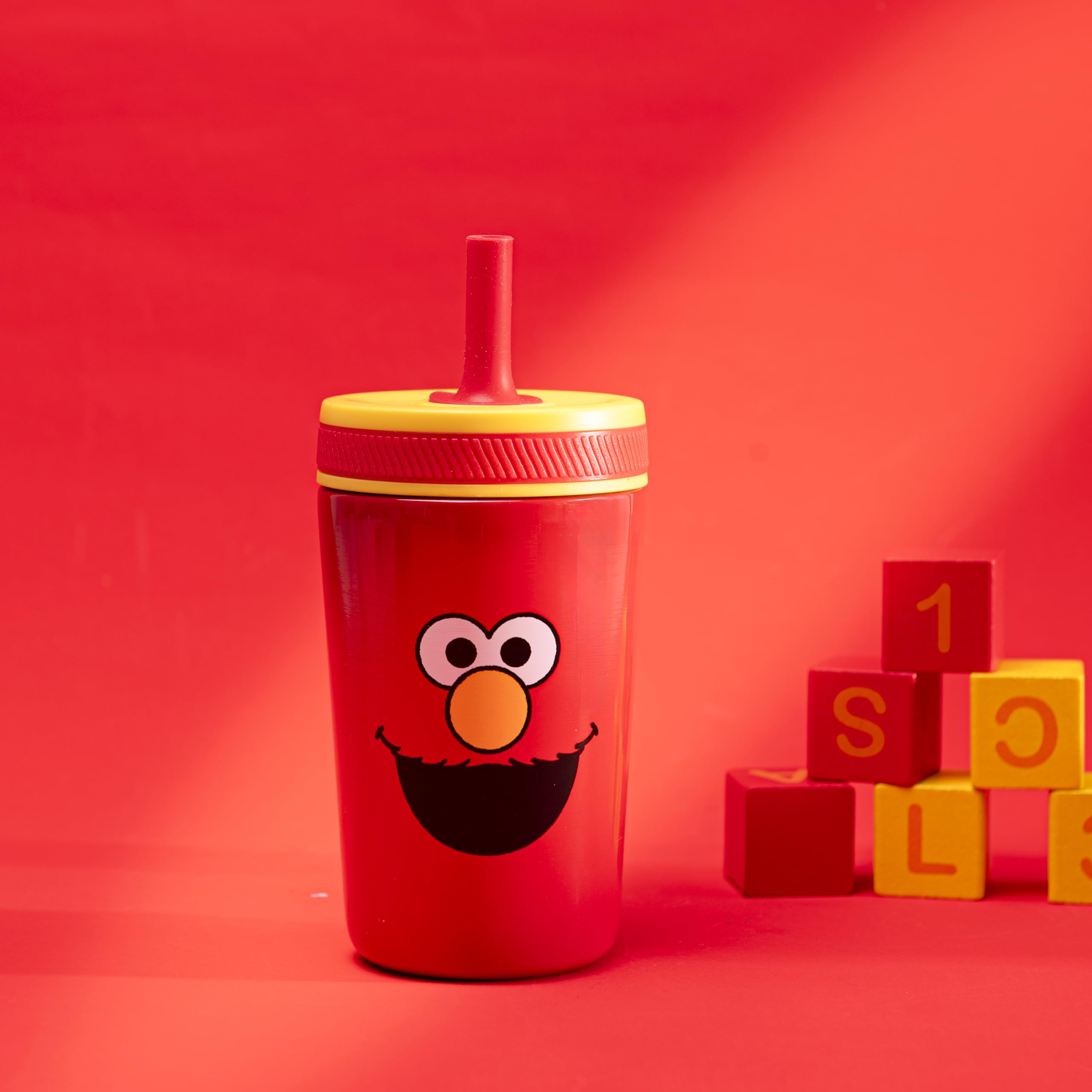 Foto 3 | Sippy Cup Zak Designs Sesame Street Kelso  350 Ml  Con Aislamiento Al Vacío - Venta Internacional.