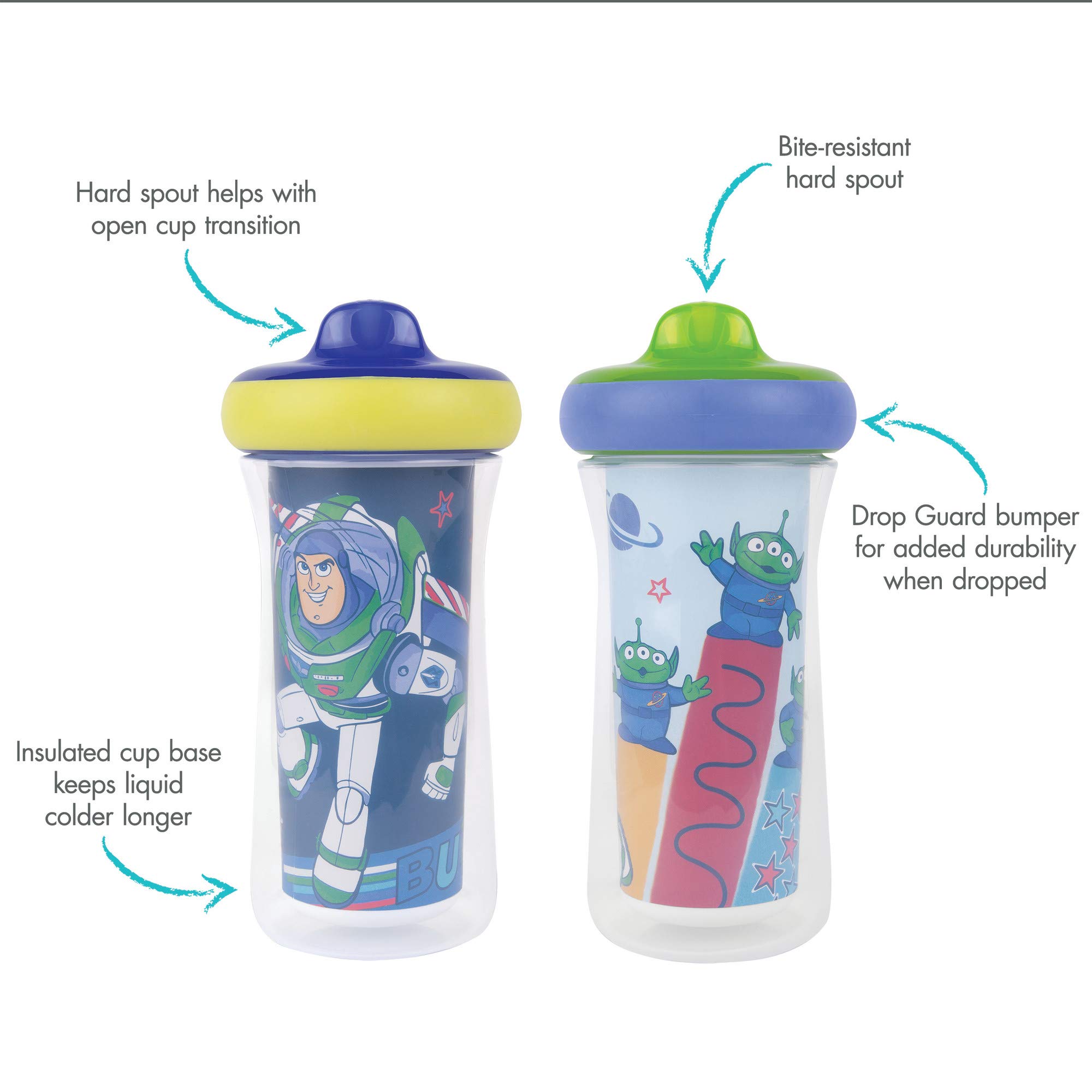 Foto 5 pulgar | Vasos Para Sorber The First Years Disney/pixar Toy Story Kids 270 Ml - Venta Internacional.