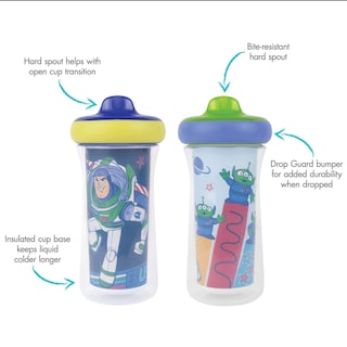 Foto 4 | Vasos Para Sorber The First Years Disney/pixar Toy Story Kids 270 Ml - Venta Internacional.