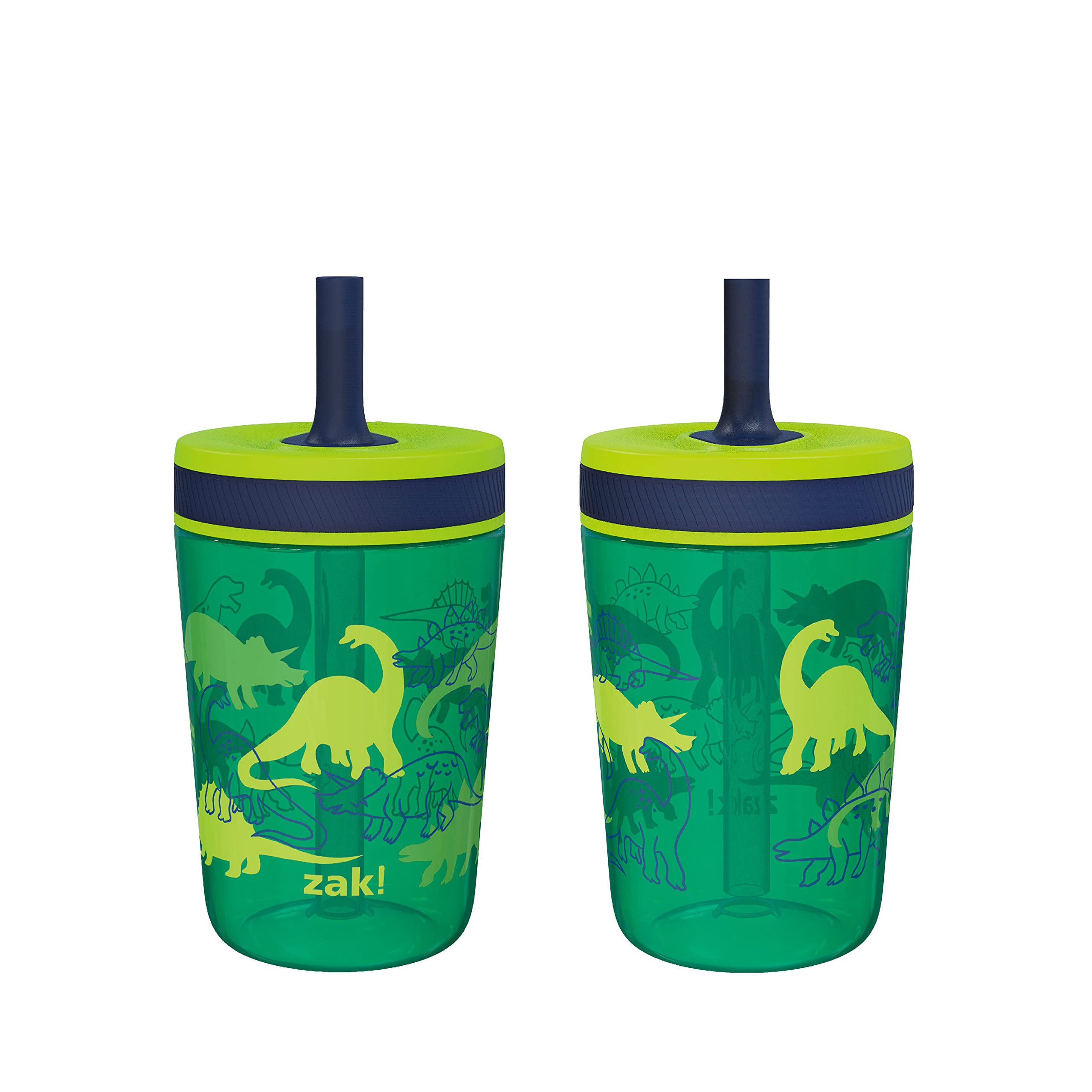 Foto 2 pulgar | Set De Vasos Kelso Dino Camo Kids De Zak Designs  450 Ml  2 Unidades - Venta Internacional.