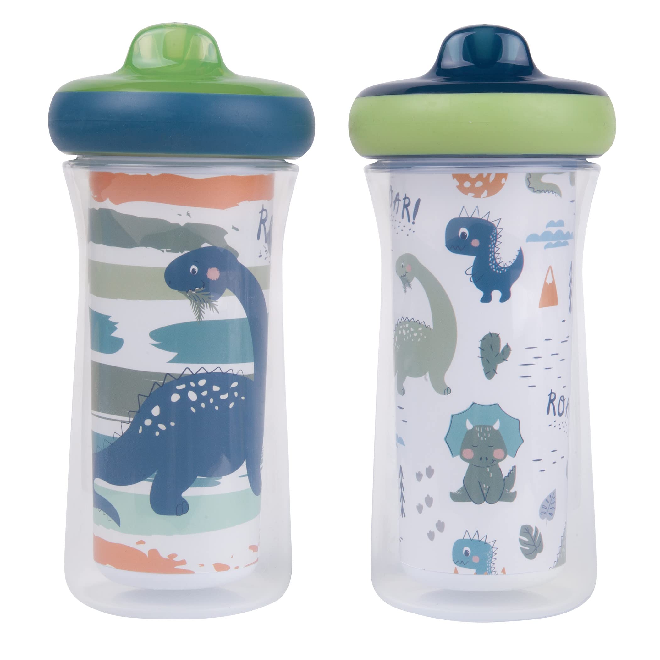 Foto 2 pulgar | Vasos Para Sorber The First Years Con Aislamiento De Dinosaurios  270 Ml  Paquete De 2 - Venta Internacional.