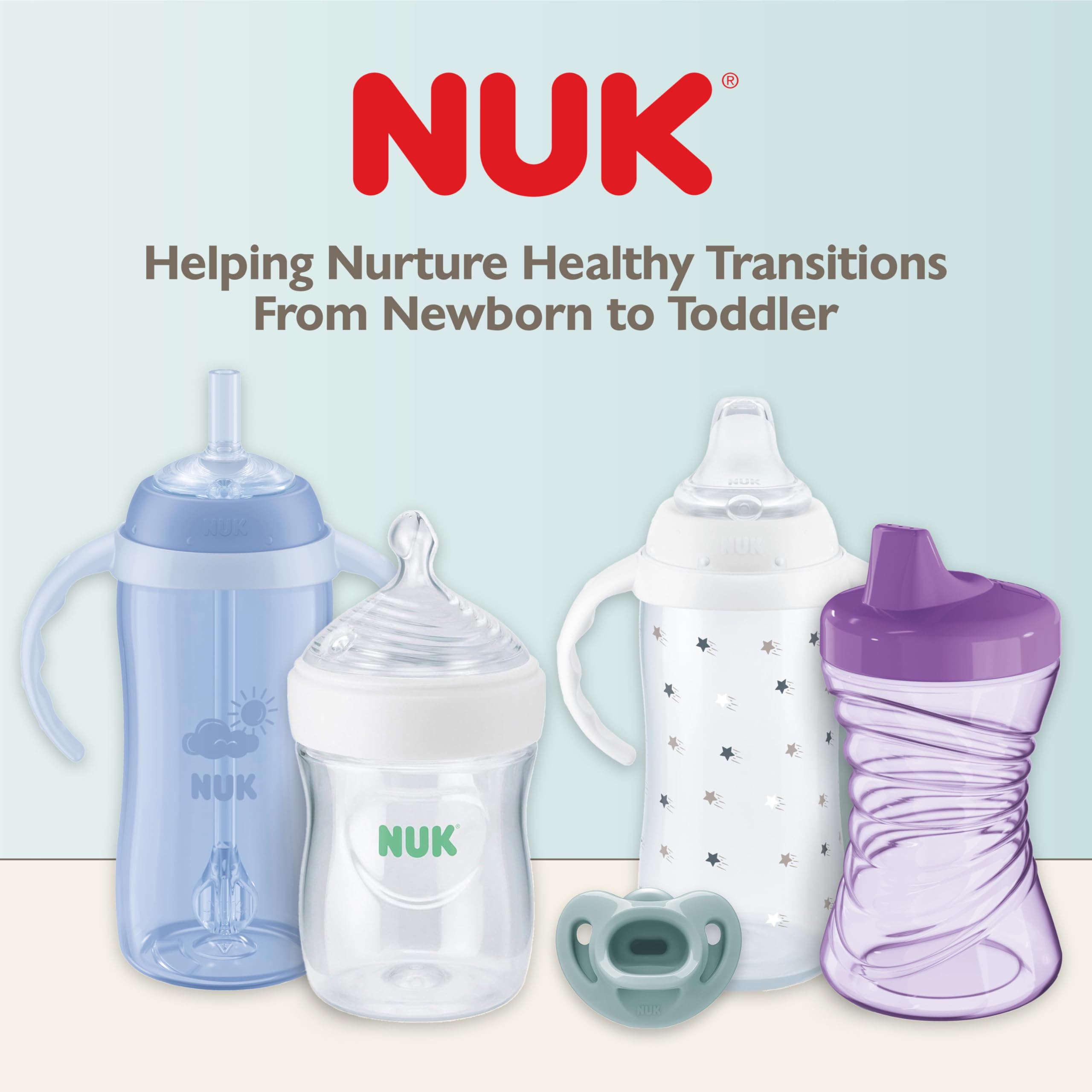 Foto 7 pulgar | Copa Sippy Cup Nuk Learner Cup Disney's Stitch  300 Ml  8 M+ (paquete De 2) - Venta Internacional.