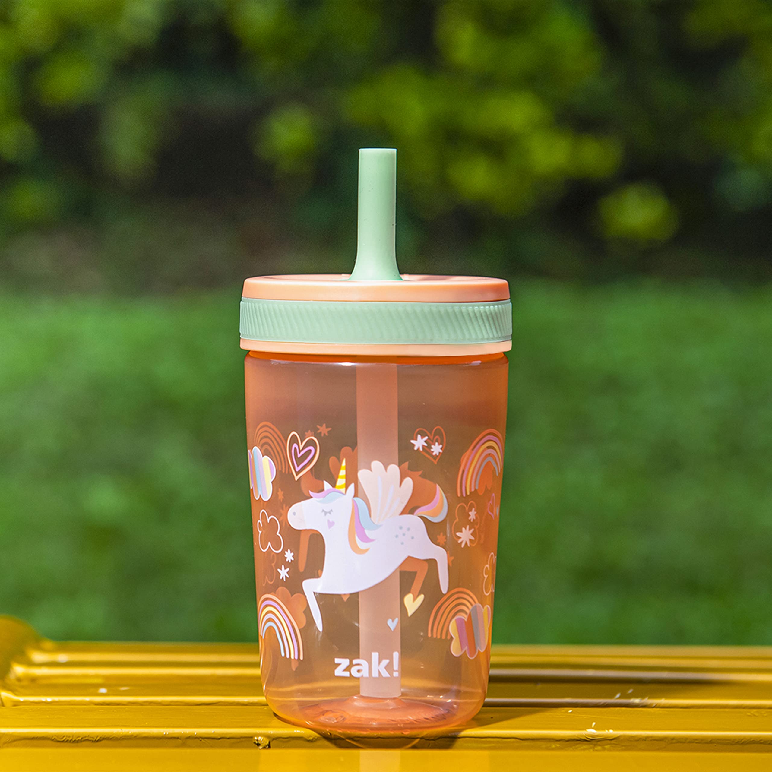 Foto 4 pulgar | Set De Vasos Zak Designs Kelso  450 Ml  Unicorn Kids  Juego De 2 Piezas - Venta Internacional.