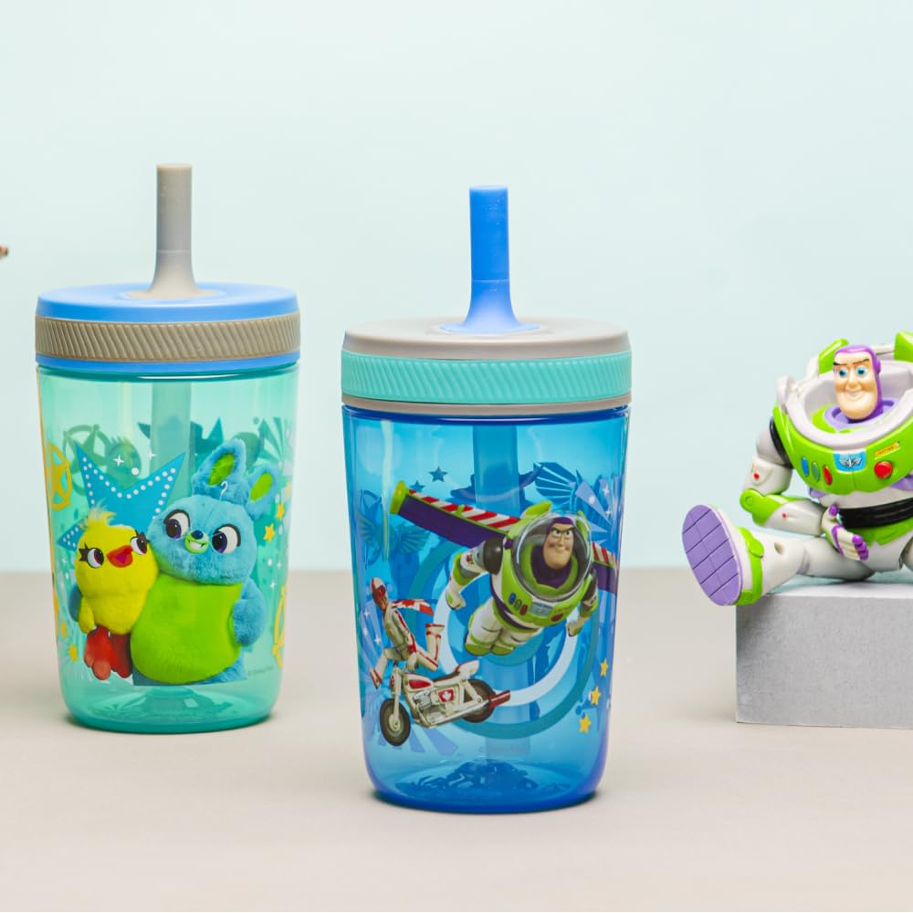 Foto 3 | Set De Vasos Kelso Toy Story 4 De Zak Designs Para Niños Pequeños  450 Ml - Venta Internacional.