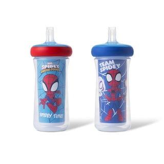 Foto 1 | Vasos Para Niños Pequeños The First Years Spidey Con Pajita 270 Ml Paquete De 2 - Venta Internacional.