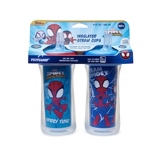 Foto 7 | Vasos Para Niños Pequeños The First Years Spidey Con Pajita 270 Ml Paquete De 2 - Venta Internacional.
