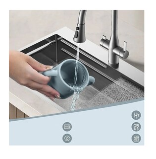 Foto 2 | 2 Pzs Vaso Silicón Suave Niños Con Popote Aprendizaje Libre Bpa Rosa Y Azul