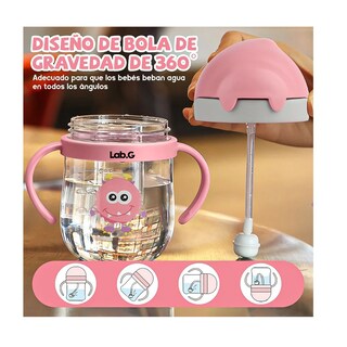 Foto 4 | Vaso Entrenador 360 Antiderrames Bebés Rosa Y Azul