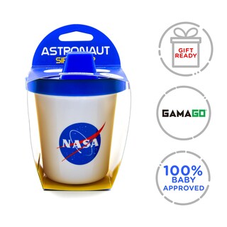 Foto 7 | Vaso Para Bebés Gamago Nasa Adorablemente Bonito Para Bebés De Más De 6 Meses 200 Ml - Venta Internacional.