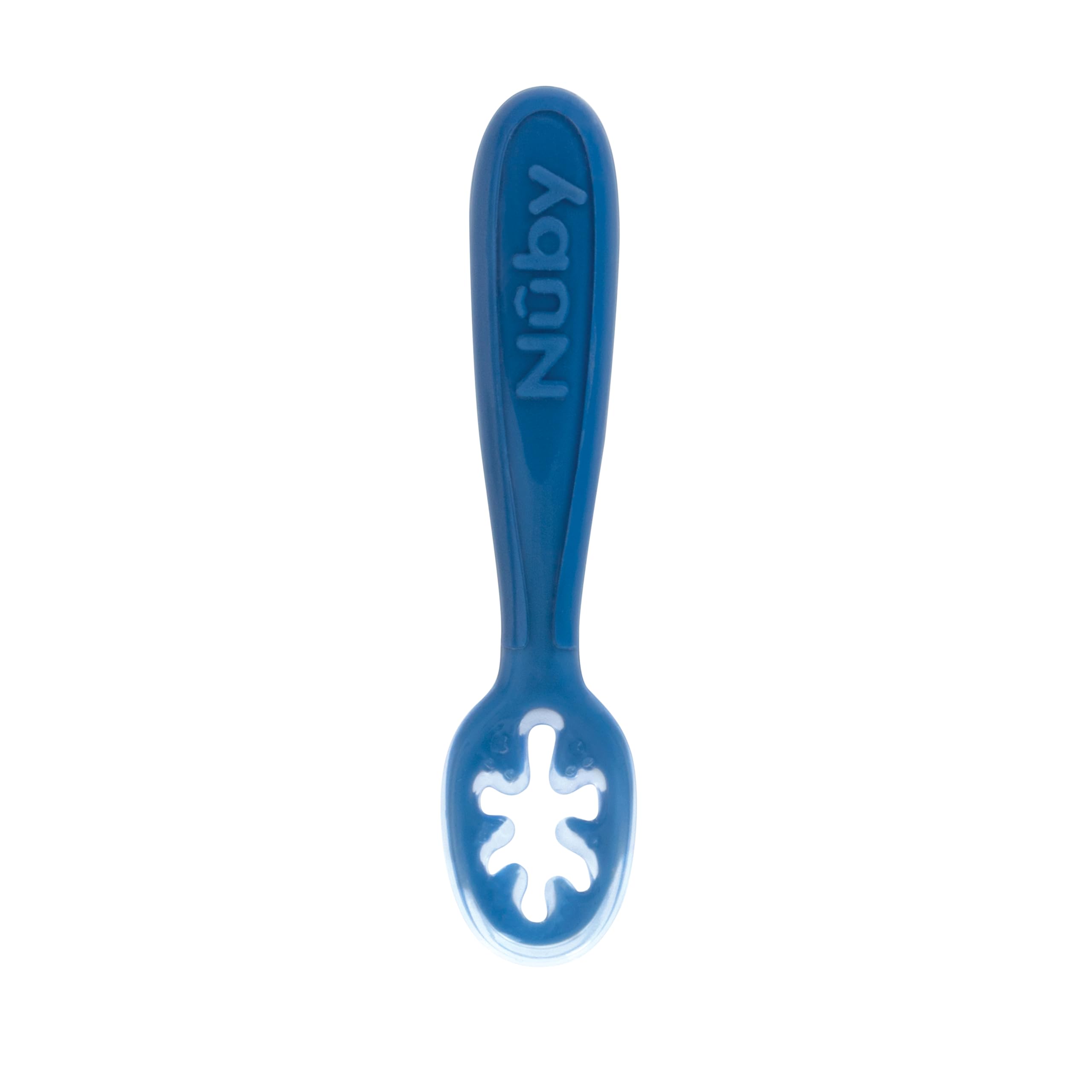 Foto 4 pulgar | Venta Internacional - Juego De 3 Cucharas Para Bebés Nuby Baby, De Silicona, Sin Bpa