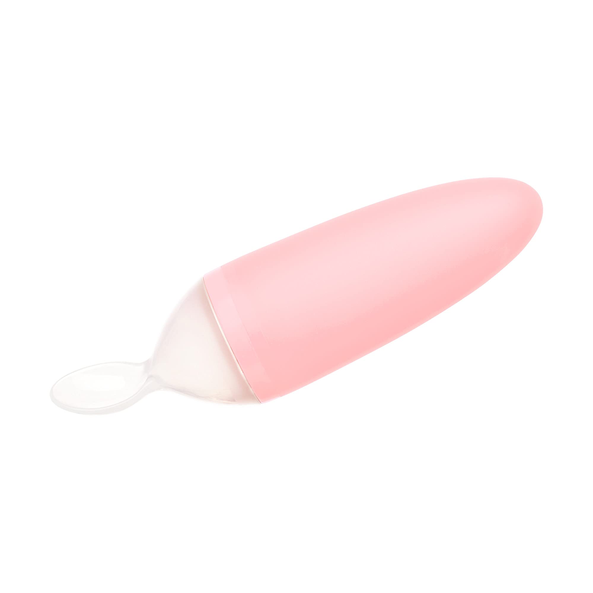 Cuchara Dispensadora de Comida para Bebés Boon Squirt Silicone Rosa - Venta Internacional