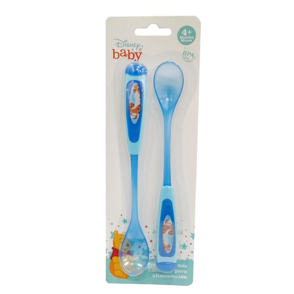 Cucharas Disney Baby Azules 2 Piezas