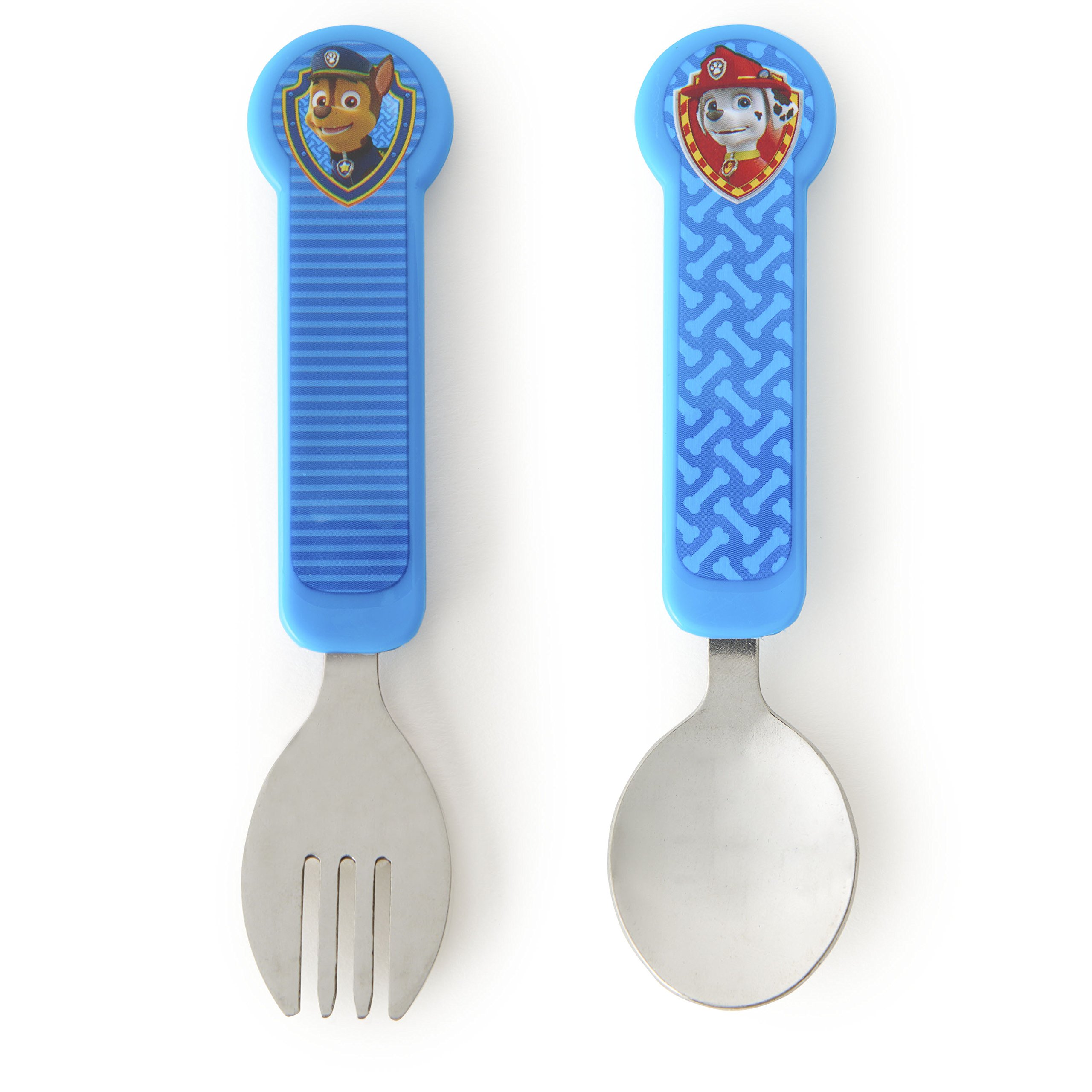 Foto 2 pulgar | Juego De Utensilios Munchkin Paw Patrol Para Niños Pequeños, Tenedor Y Cuchara, Azul - Venta Internacional.