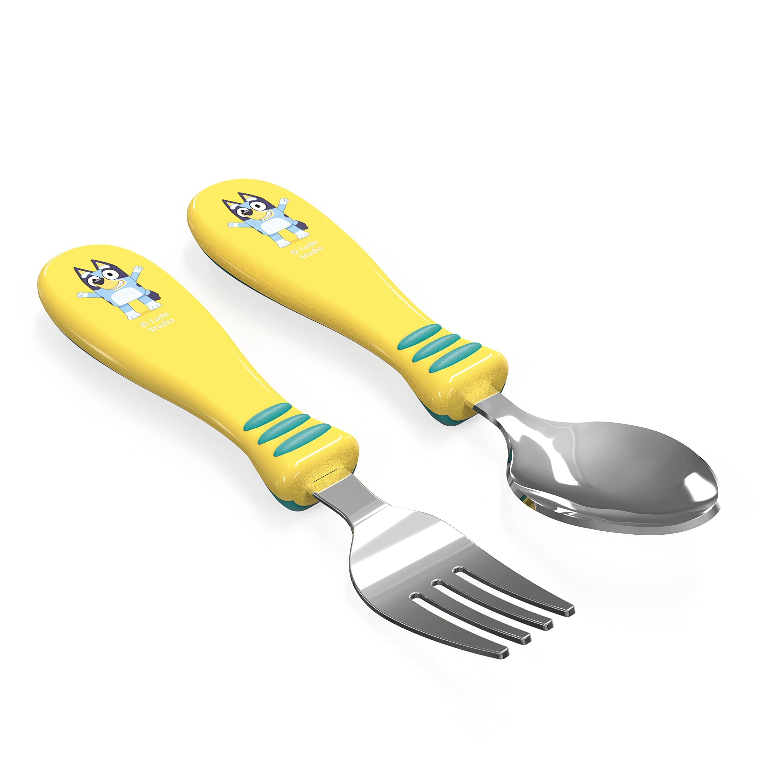 Foto 5 | Juego De Cubiertos Bluey Kid De Zak Designs, 2 Tenedores Y 2 Cucharas - Venta Internacional.