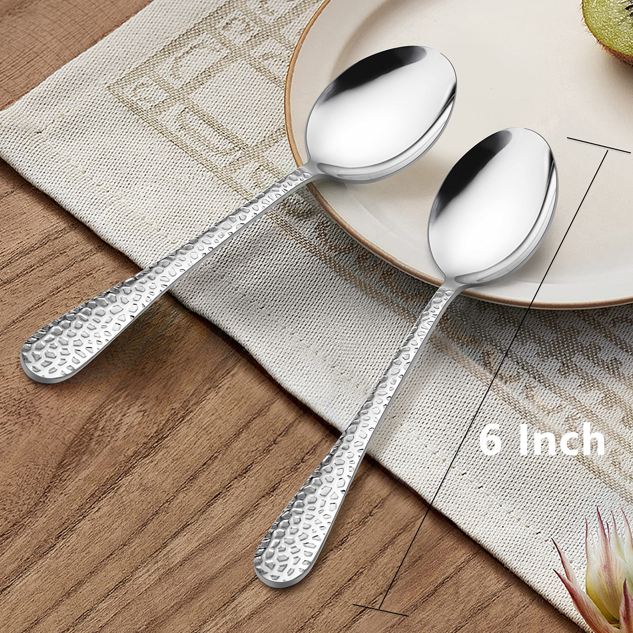 Foto 2 | Juego De Cucharas Infantiles Lianyu De Acero Inoxidable, 9 Piezas, Para Niños - Venta Internacional.