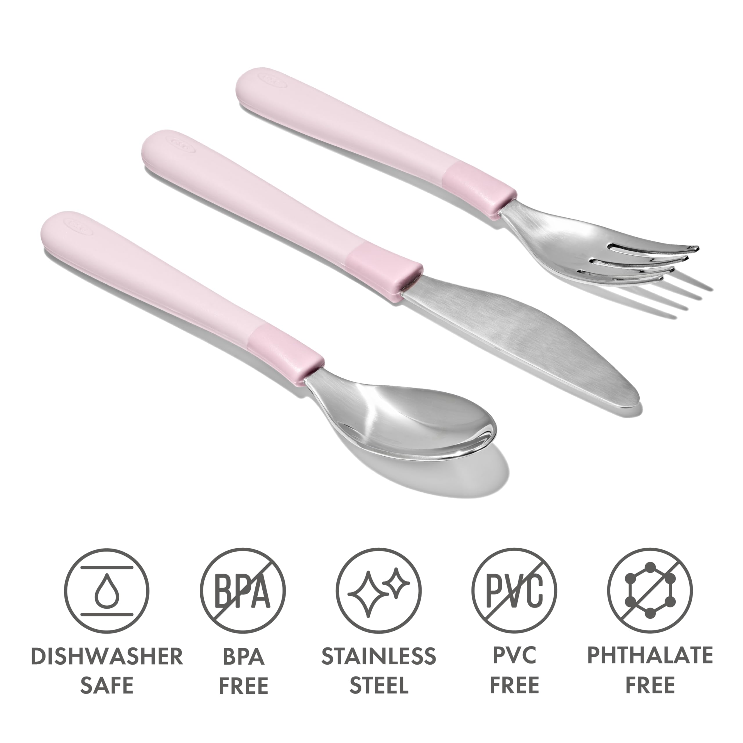 Foto 4 pulgar | Juego de Cubiertos Oxo Tot Blossom para Niños Mayores de 3 Años - Venta Internacional