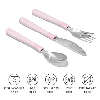 Foto 3 | Juego de Cubiertos Oxo Tot Blossom para Niños Mayores de 3 Años - Venta Internacional