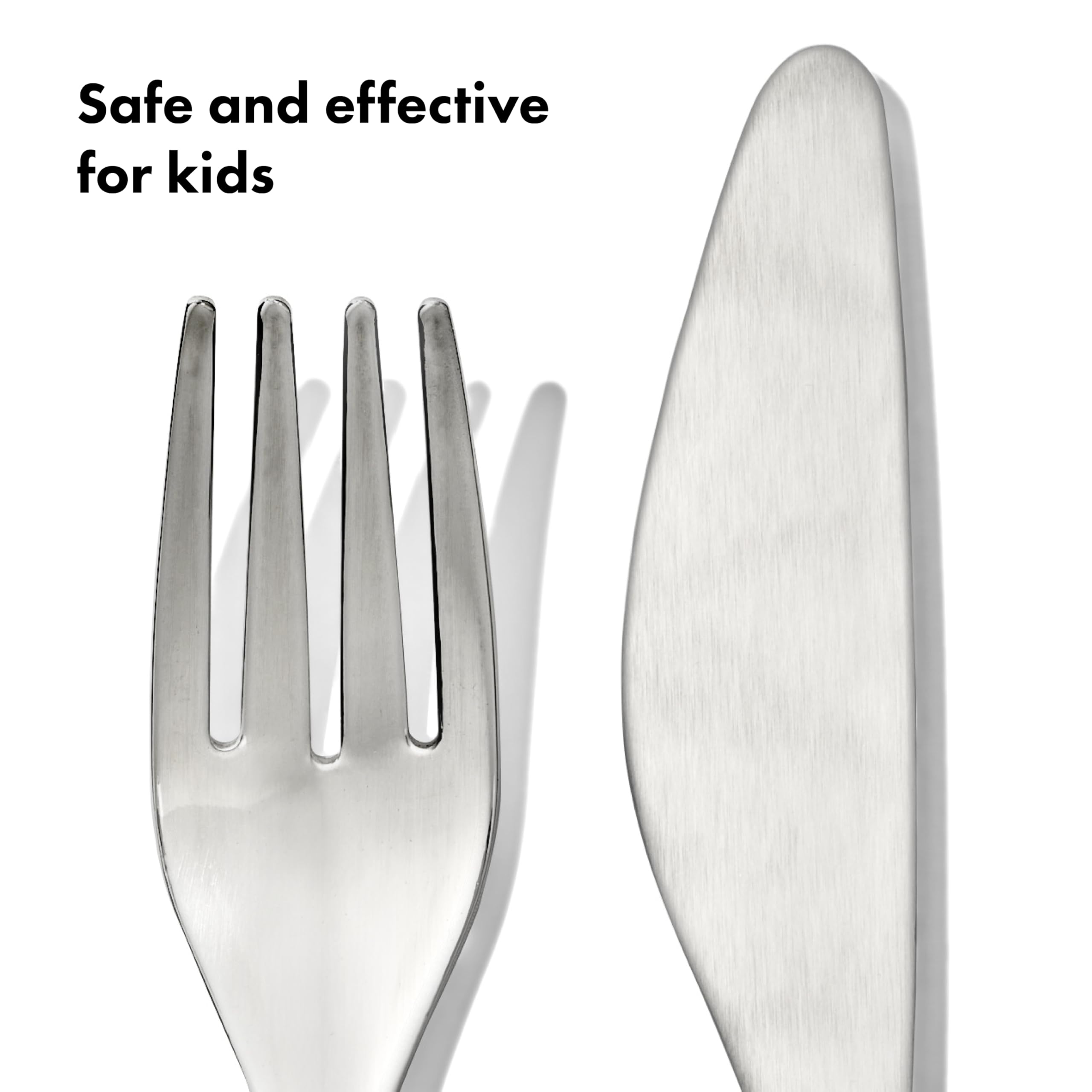 Foto 6 | Juego de Cubiertos Oxo Tot para Niños Grandes Acero Inoxidable Opal - Venta Internacional