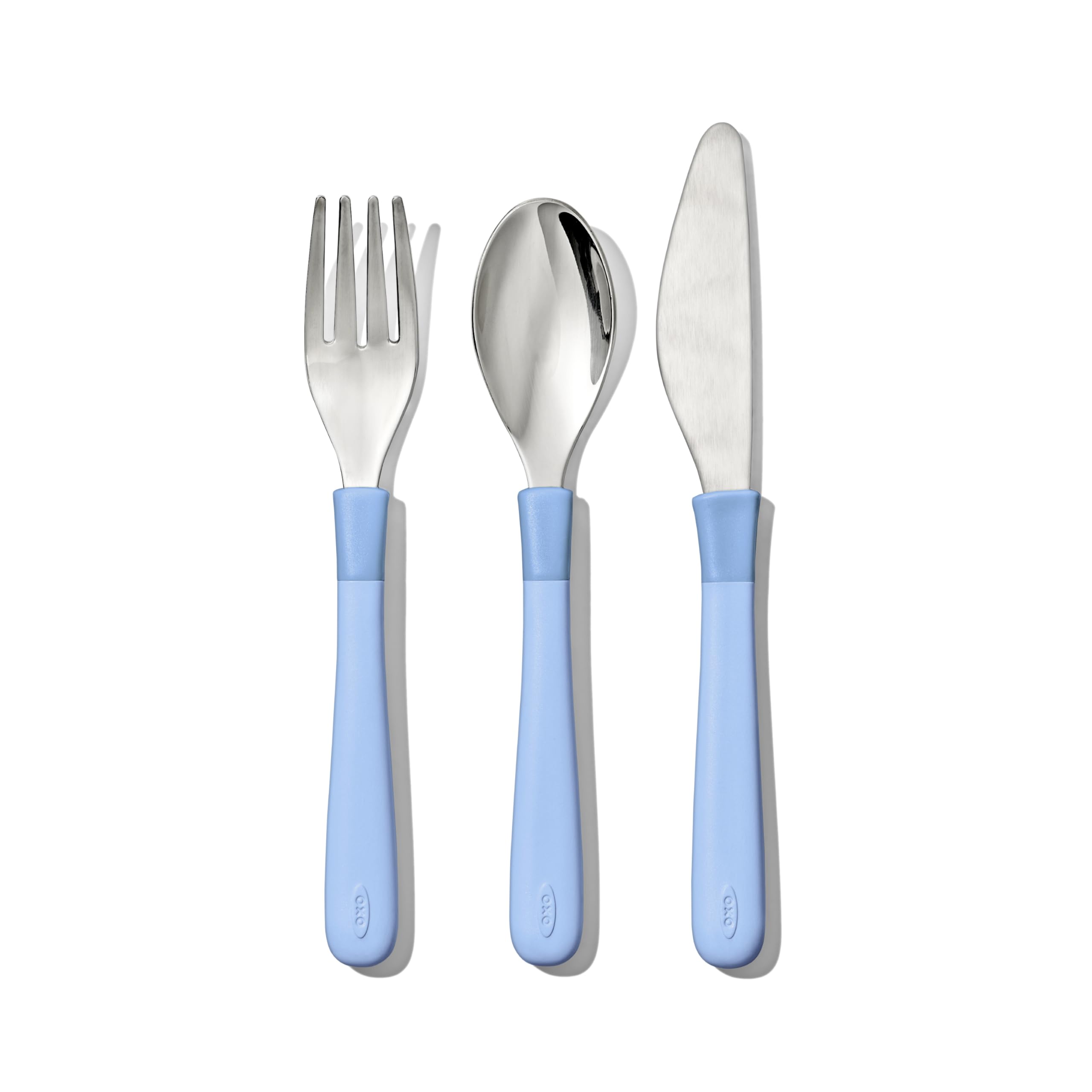 Foto 2 pulgar | Juego de Cubiertos Oxo Tot para Niños Grandes de Acero Inoxidable Dusk - Venta Internacional