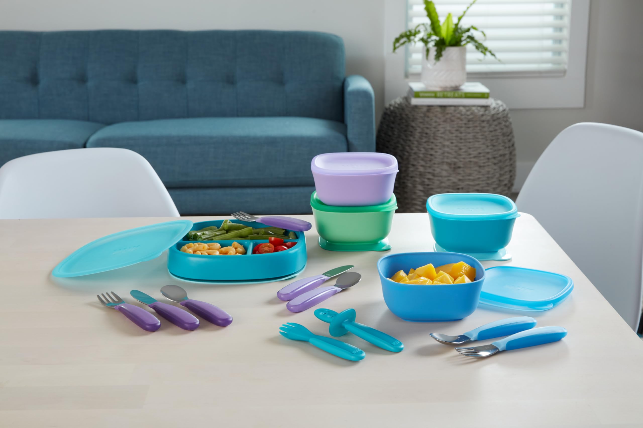 Foto 5 pulgar | Juego De Cubiertos Nuk Kiddy De Acero Inoxidable Para Mayores De 18 Meses (tenedor, Cuchillo Y Cuchara) - Venta In