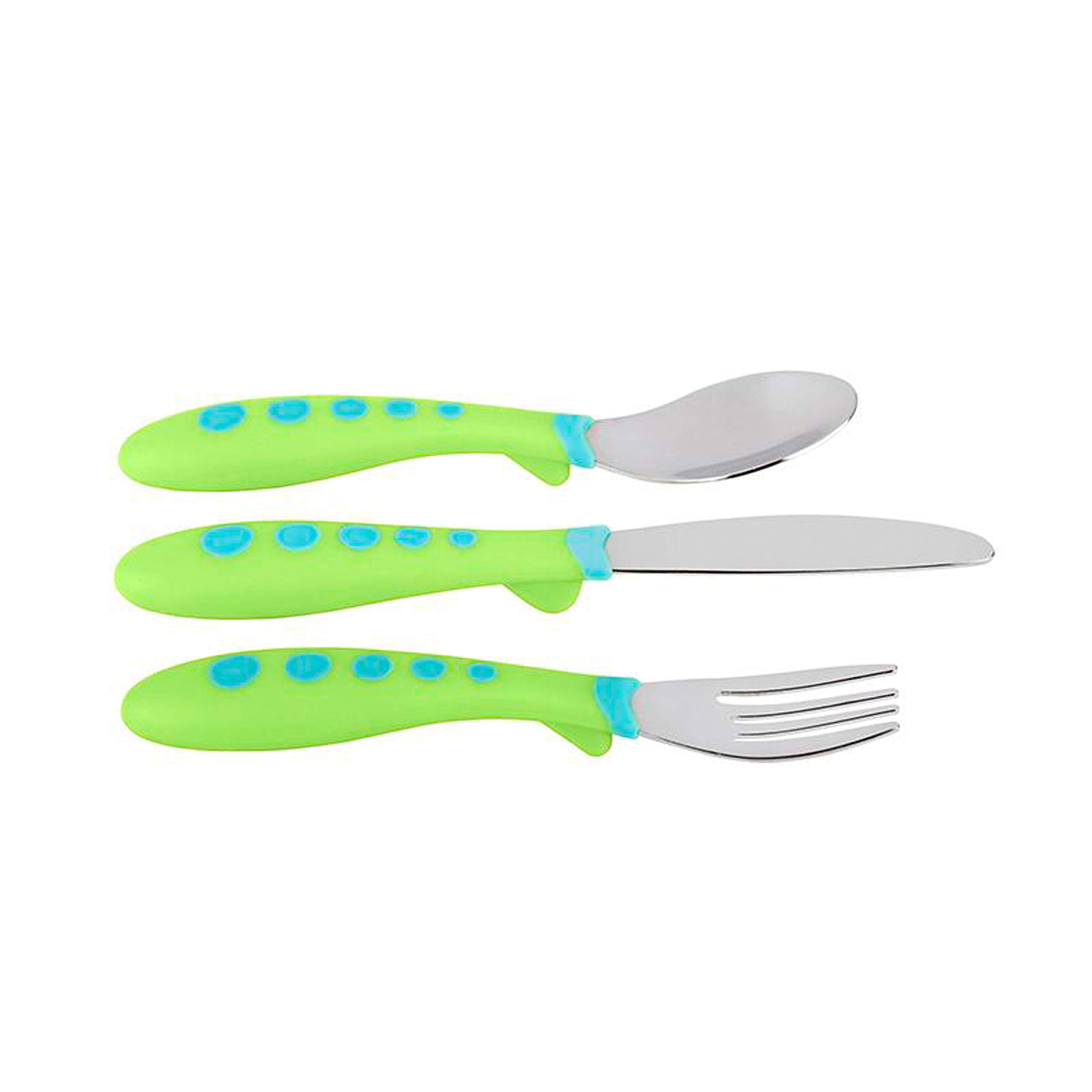 Foto 5 pulgar | Juego De Cubiertos Nuk First Essentials Kiddy (paquete De 3) - Venta Internacional.